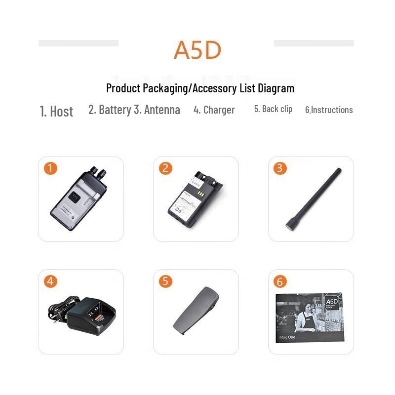 Motorola A5D Professional Digital Walkie-Talkie (CN version)