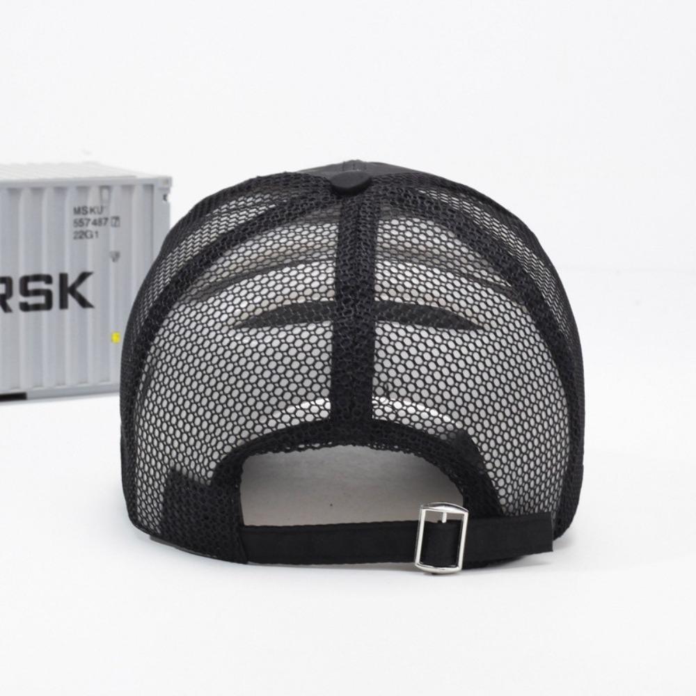 Wide Brim Sun Visor Hat Adjustable Hip Hop Hats Casual Mesh Baseball Cap  Summer