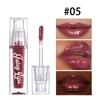 High Gloss Liquid Lip Gloss Hydrating and Moisturizing Plumping Lip Glaze  Brown Shades, Shimmer Finish Lipstick Gift