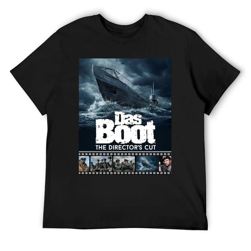 Das Boot Классический Постер Футболка мужская футболка спортивные фанаты мешковатые рубашки Мужская футболка