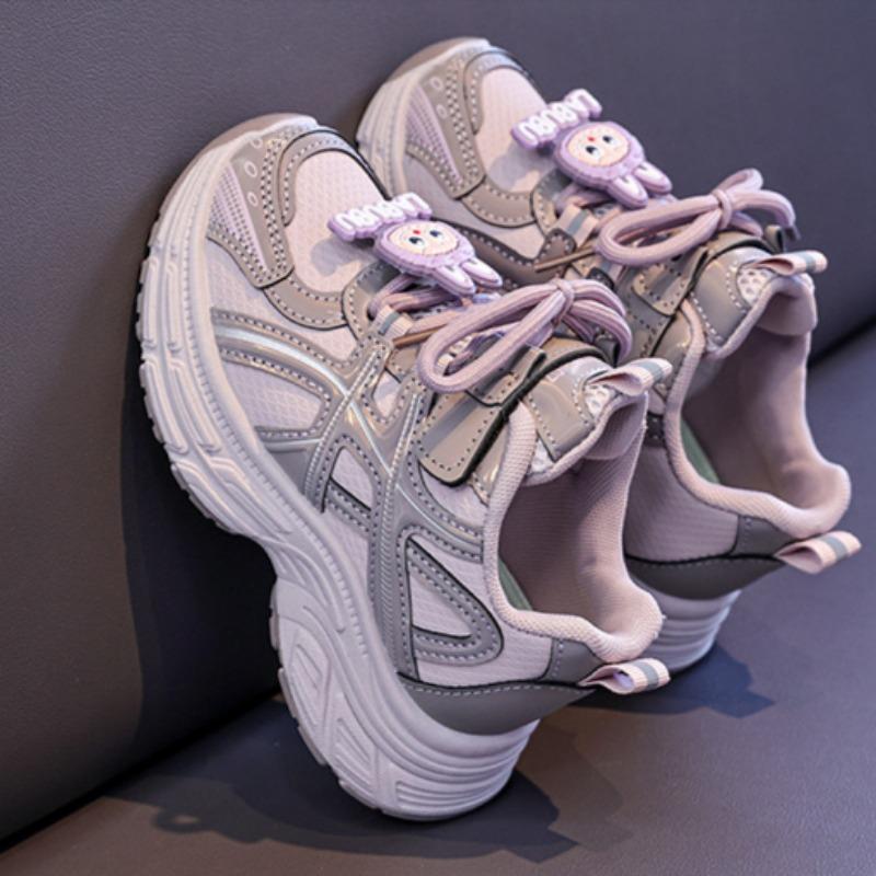 Модная спортивная обувь для девочек Детские кроссовки для бега Мужские сетчатые кроссовки Дышащая повседневная обувь