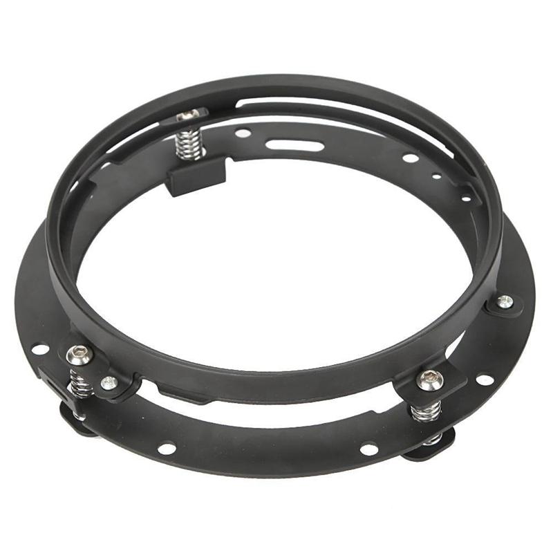 7 Inch Round LED Headlight Mounting Bracket Ring For Car Jeep Wrangler JK Suzuki Samurai for Harley Motorcycle 7" Bracket