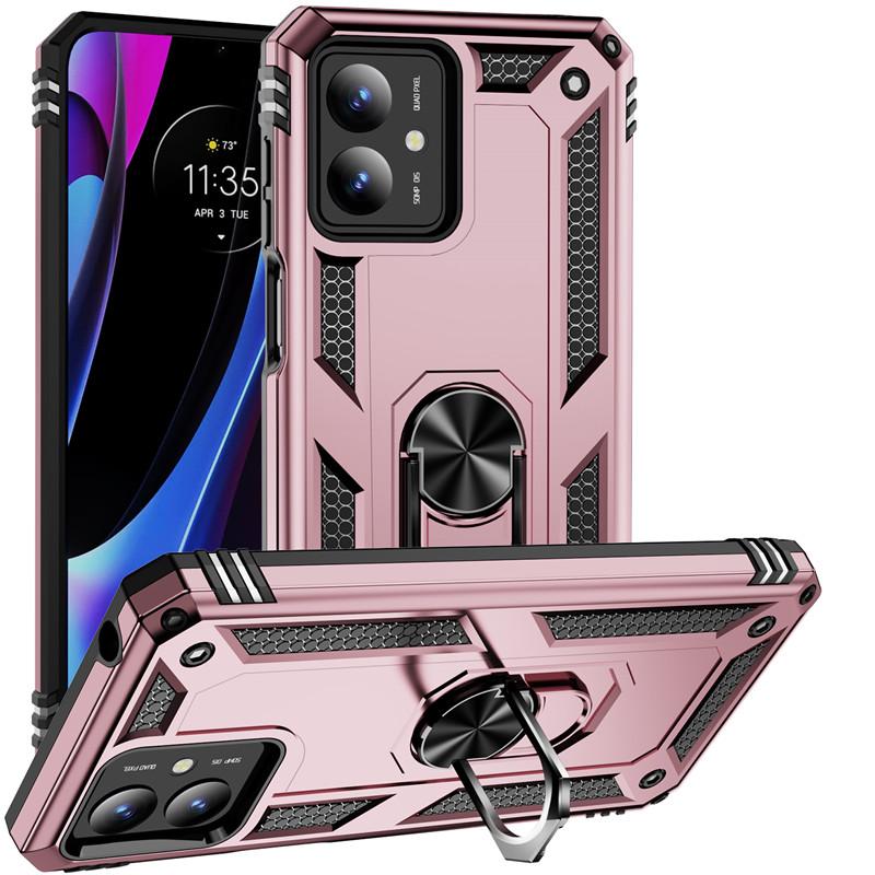 Чехол для Motorola Moto G14, магнитное автомобильное кольцо, противоударный защитный чехол-держатель, чехлы для телефонов для Moto G14 G 14 MotoG14, задняя крышка