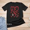 Heart Stethoscope Cute Love Nursing Valentines Day Nurse T-Shirt Unisex T-shirt