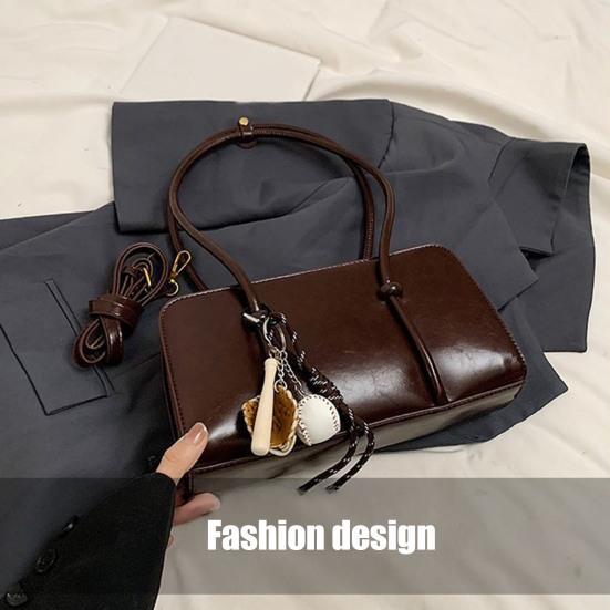 Женская сумка из искусственной кожи, сумка через плечо для поездок на работу, маленькая сумочка, милая сумка-хобо, сумка-тоут подмышку для ежедневных дел, путешествий, шопинга