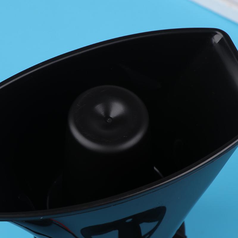 7-Sound Loud Car Warning Alarm Truck Alarm Loudspeaker 12V Siren Air Horn 110Db Megaphone Police Firemen Car Warning Alarm