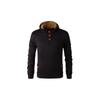 Men's Winter Cowl Neck Hooded Sweatshirt Coat Jacket For Ultimate Comfort And Style