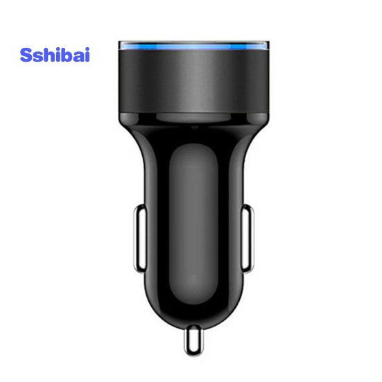 Портативный двойной USB светодиодный цифровой дисплей, быстрая зарядка, 5 В, 3,1 А, автомобильное зарядное устройство, адаптер для хобби, продукт