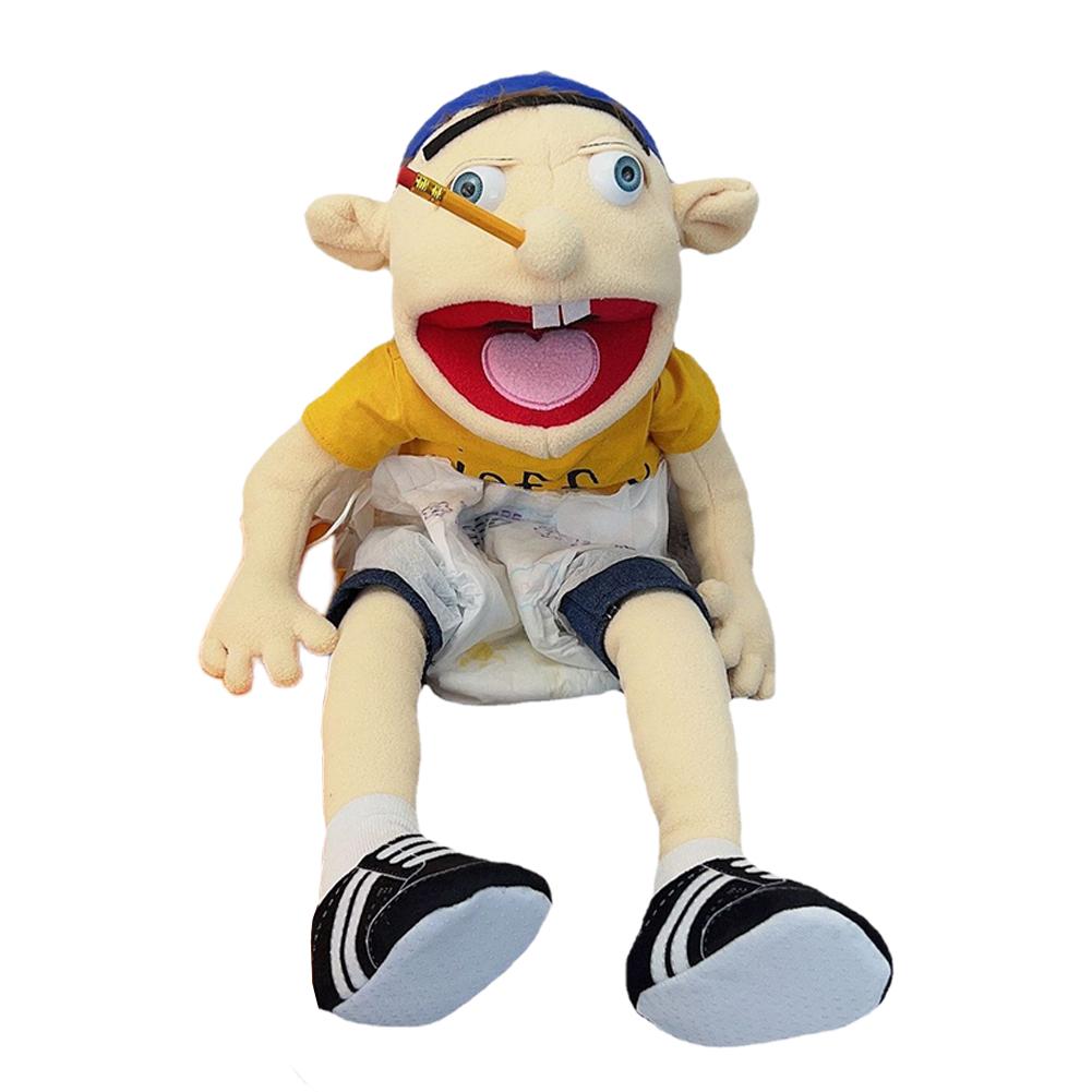 Кукла-марионетка Джеффи, полное тело, 19,69 дюйма, мягкая игрушка-фигурка, плюшевая кукла, игрушка-марионетка, подарок на день рождения для детей, подходит для ролевых игр