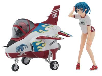 Hasegawa Коллекция Egg Girls Сая Маюки Фигурка из смолы Самолет Пластиковая модель SP387 №06 1/20 с Яйцом T-4 и без масштаба