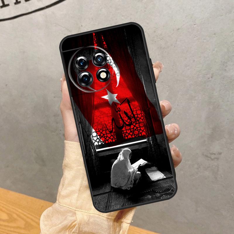 Турция Турецкий Флаг Чехол Для OnePlus Nord 5 CE 2 3 4 Lite N20 N30 OnePlus 15 13 12 11 13T 10T 12R 13R 15R Обложка