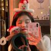Elk Hair Hoop Antlers Headband Christmas Decoration Plush Hair Band Cute Christmas Headband  Girl