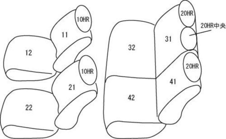 Clazzio Seat Cover Prius Alpha 40 Series Clazzio Junior Black ET-1131 [41ETH1131K]