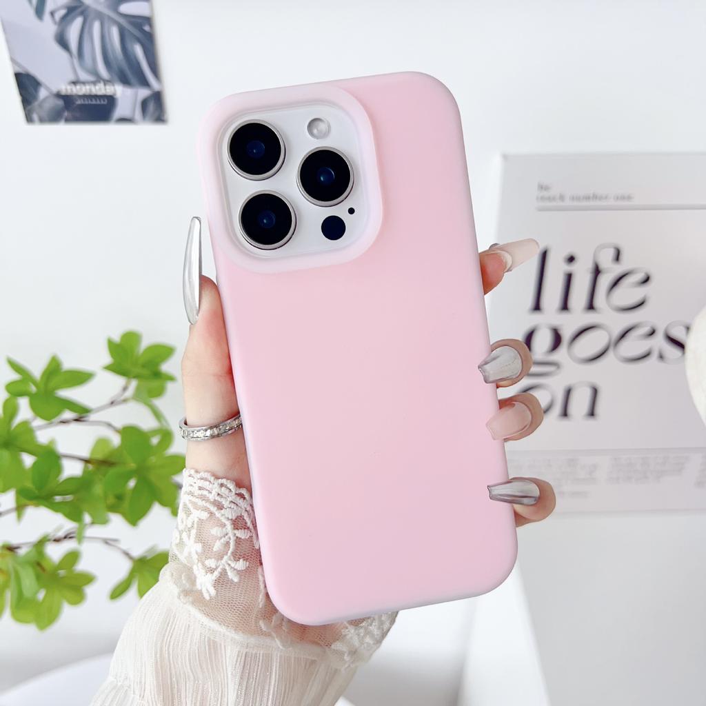 Suitable for Iphone16 Liquid Silicone Jelly Phone Case 14 Anti-drop Apple 15promax Soft Case