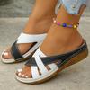 Женские сандалии Летние мягкие сандалии Женские шлепанцы Женская обувь на танкетке Женская обувь для вечеринок Женские тапочки Обувь