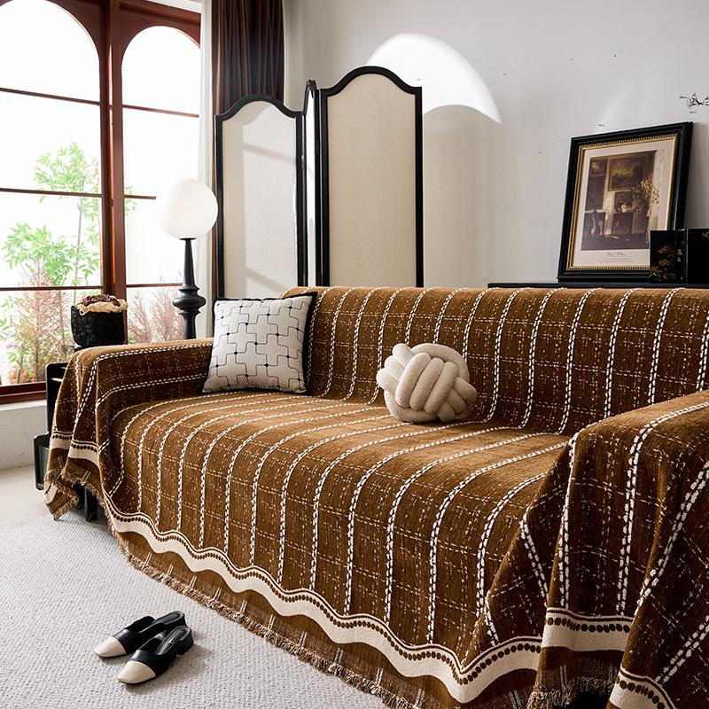 Luxury Full Coverage Sofa Cover Cat Scratch Proof Sofa Protector Blanket