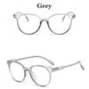 Round Clear Lens Glasses Candy Sweet UV400 Sunglasses Transparent 2022 New Glasses Summer Retro Mirrored Lens Fashion Goggle