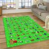 Cute Animal Crossing New Horizons Cartoon Carpet Rug for Bedroom Living Room Home Sofa Decoration,Kid Game Large Decor Floor Mat