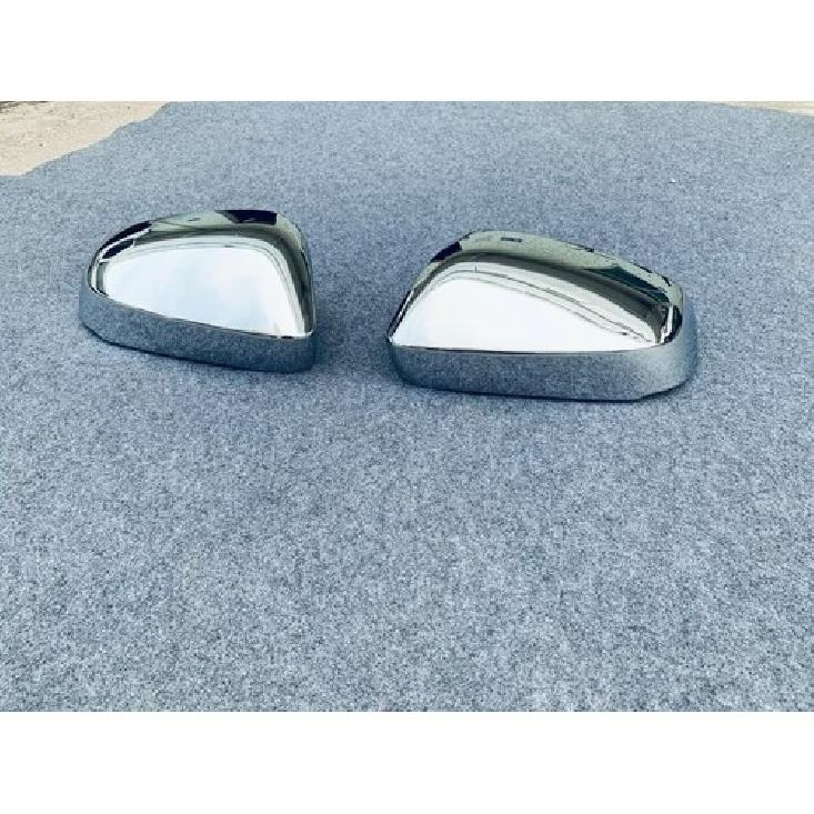 ABS Chrome Rearview Mirror Side Lid Cover Trim For 2024-2025 Toyota Tacoma 2pcs