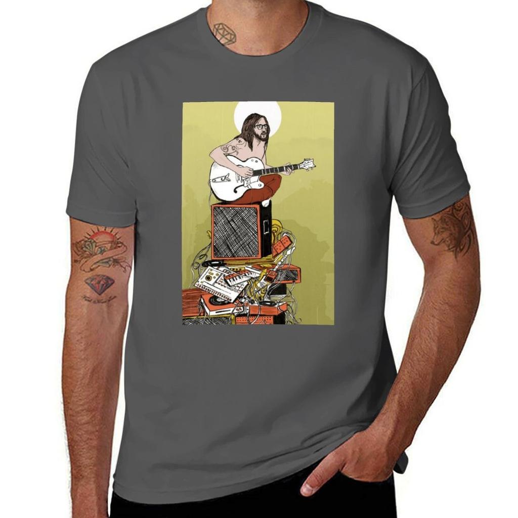 Футболка John Frusciante Рабочая Повседневная Футболка