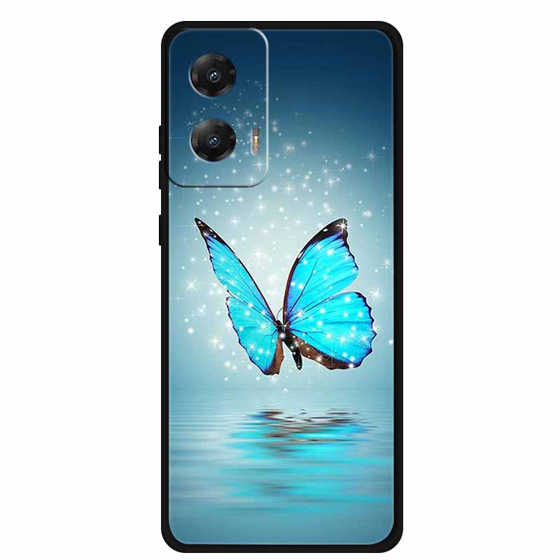 Для Moto G85 5G Чехол ТПУ Животные Мягкий Силикон Задняя Крышка Чехлы Для Телефона Для Motorola Moto E14 MotoG85 Волк Защитный Крутой funda