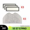 Spare Main Side Brush Mop Cloth Wipe Hepa Water Filter for Qihoo 360 S5 / S7 Pro Robot Vacuum Cleaner Cleaning Accessories