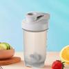 1 Set 400ML Water Cup Leak-Proof Portable Shaker Bottle High-temperature Resistant Shaker Cup for Drinks Milk