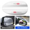 Car Accessories Rear View Mirror Rain Eyebrow Cover Sun Shade Protector For KIA Rio Ceed Sportage Cerato Soul Sorento Picanto k5 MT8