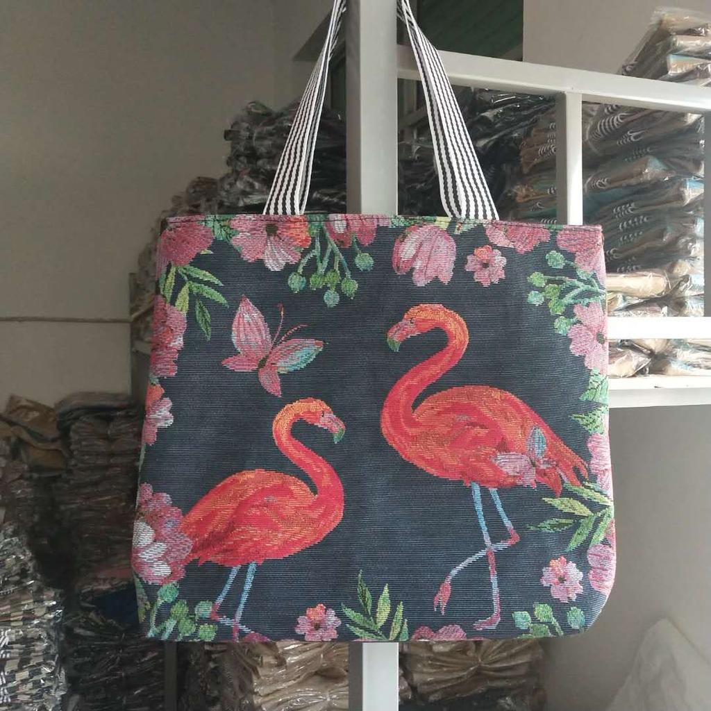 Harajuku Style Cartoon Canvas Bag, Literary Large-Capacity Shoulder Bag, Linen Trendy Cool Ethnic Style Women'S Bag