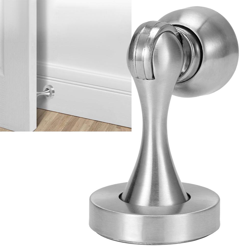 2 комплекта из нержавеющей стали, прочный магнитный дверной упор, напольный настенный присоска, дверной упор, фурнитура