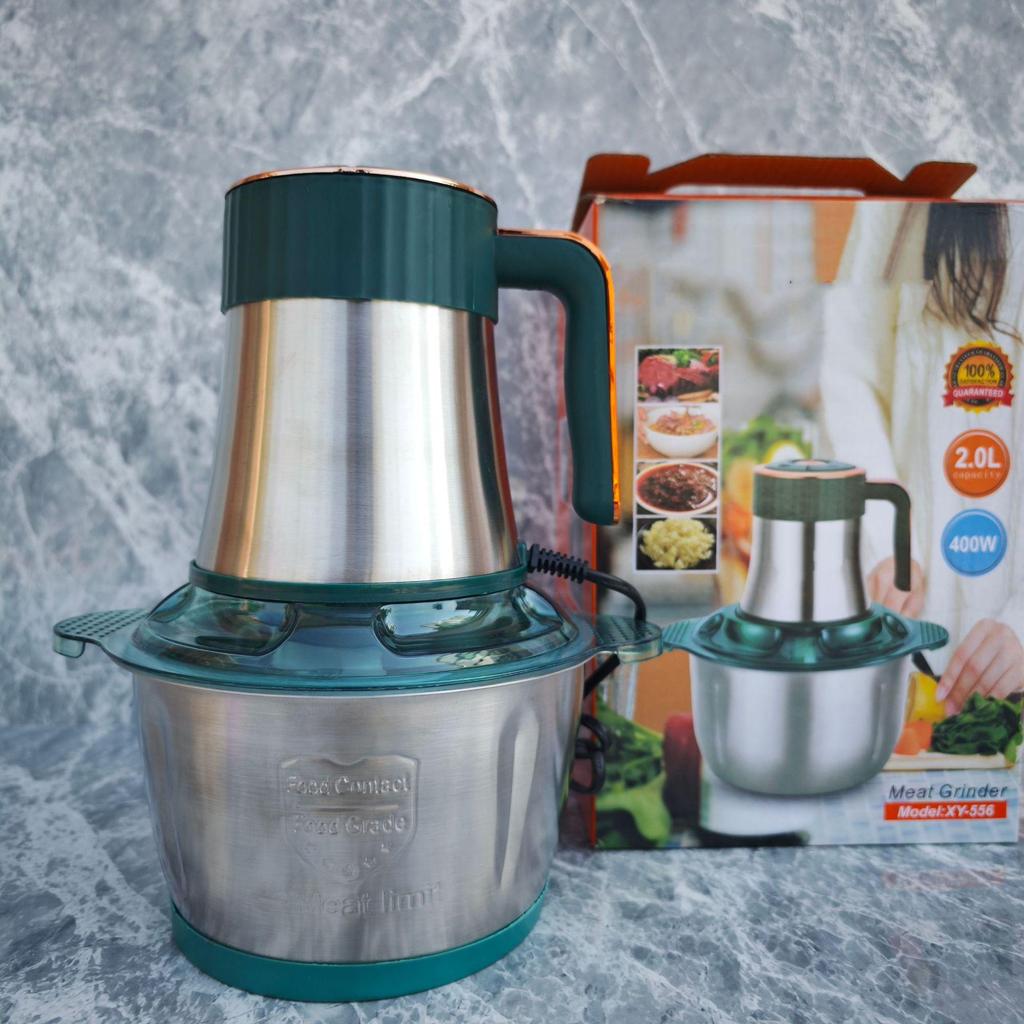 Многофункциональный кухонный комбайн и прибор для приготовления детского питания из нержавеющей стали, 5 скоростей, объем 2 л