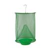 Hanging Fly Trap Indoor Outdoor Garden Farm Barn Ranch Foldable Fly Catcher Bag Heavy Duty Weather-proof Reusable Fly Control Green Cage
