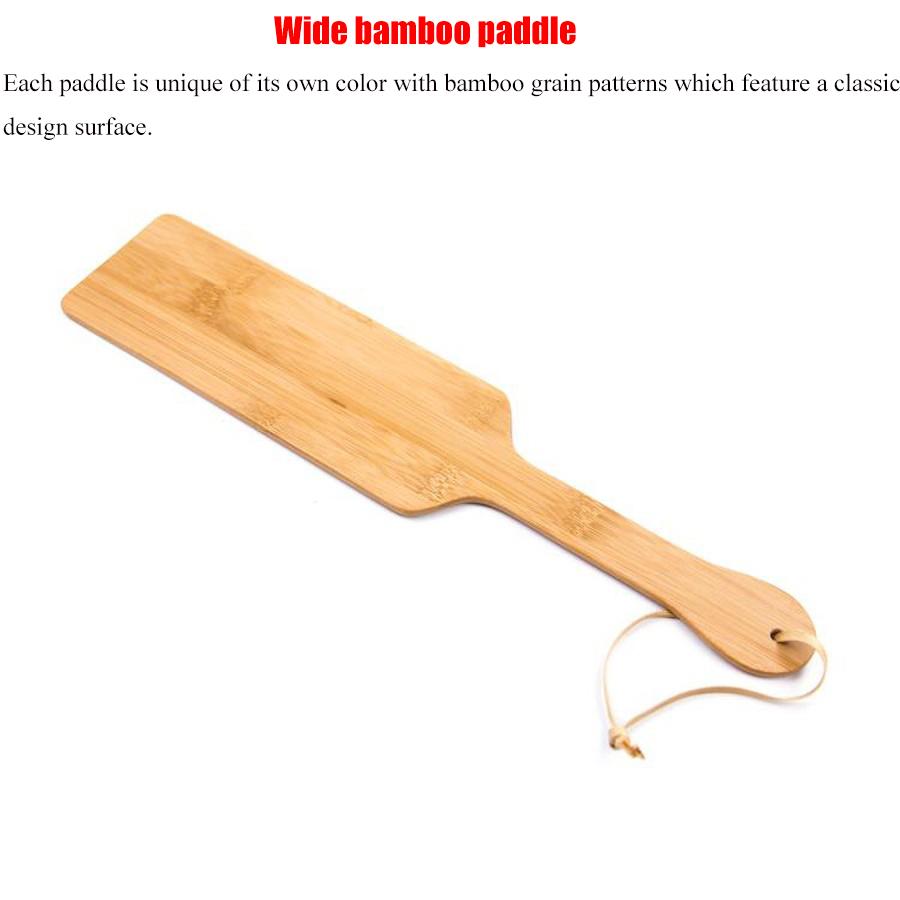 Bamboo Spanking Paddle,Sex Toys For Couples Bdsm Bondage Sex Whip Flogger For Woman Men,Adult Games