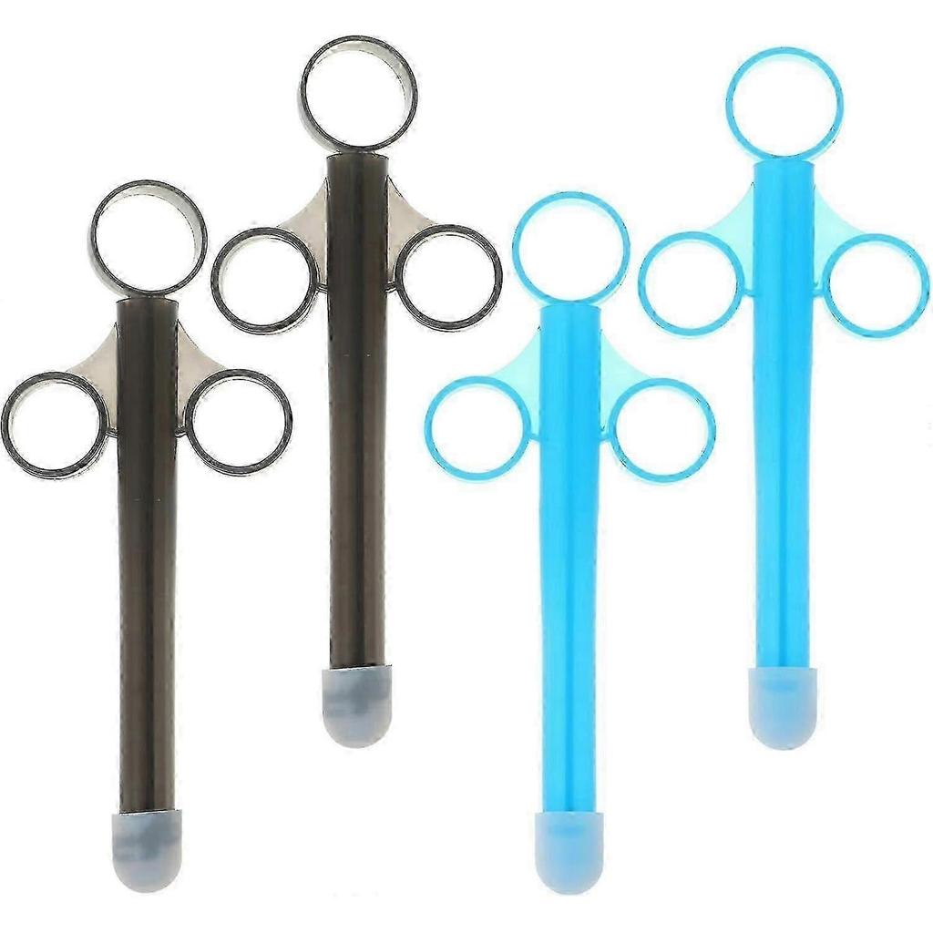 2025 4Pcs Lube Applicator Launcher with Smooth Rounded Tip Personal Lubricanti