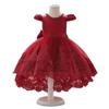 Christmas Princess Dress For Girls Children Costume Long Sleeve Sequin Wedding Evening Kids Girl Birthday Party Dresses