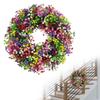 Spring Wreaths for Front Door Spring Decor Summer 40cm Gypsophila Wreaths