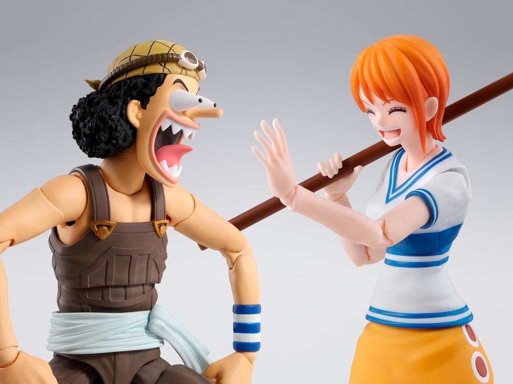 TAMASHII NATIONS ONE PIECE Усопп 145 мм ПВХ АБС Окрашенная Подвижная Фигурка S.H.Figuarts -Рассветное Приключение- Прибл.. &
