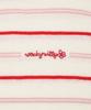 WACKY WILLY Women'S Striped Pullover Cream