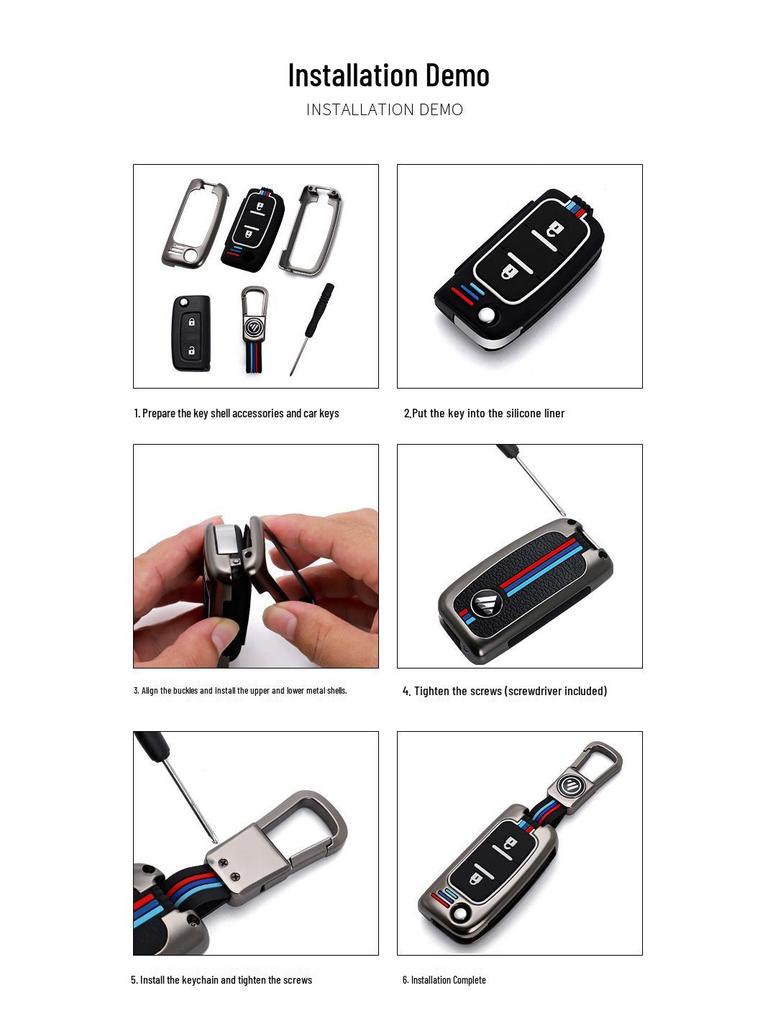 Foton Aumark & Aoling CTX Remote Key Case Cover for S1/S3/S5 & New Express CTS