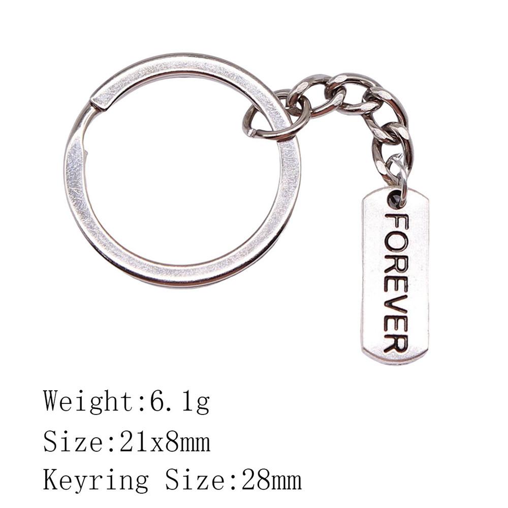 Брелок на годовщину свадьбы на телефонной полоске Теги Брелок для ключей Самые дешевые товары Крутой брелок