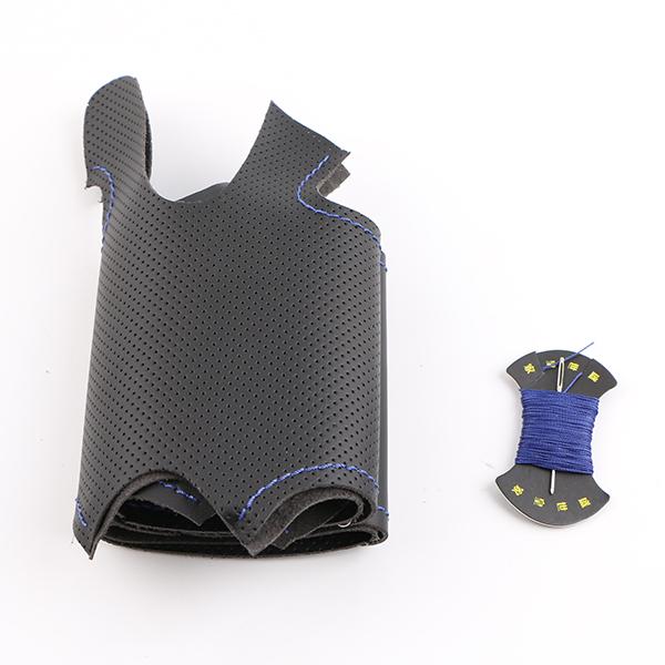 DIY Customaizd Car Steering Wheel Cover For Buick Sail Opel Astra G H 1998-2007 Zafira A Leather Braid For Steering Wheel