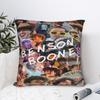 Подушки с принтом Benson Boone Music Tour, наволочки, чехлы для подушек, теплое сиденье, декоративные, квадратные, разных размеров