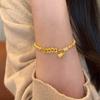 "Stylish Retro Fortune Gourd Bracelet for Women – Elegant, Versatile, and Luxurious Jewelry"
