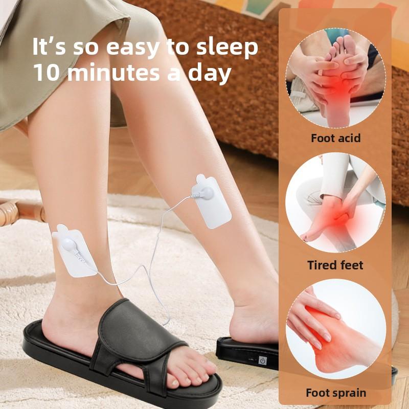 Аппарат для терапии стоп, массажер для ступней ног, автоматическое разминание акупунктурных точек стоп, икроножных мышц и меридианов, обувь для глубокого массажа
