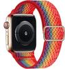 Ремешок-скранчл для Apple Watch Band 49мм 44мм 40мм 38мм 42мм Эластичный нейлоновый браслет IWatch Series Ultra 3 6 Se 7 8 9 45мм 41мм