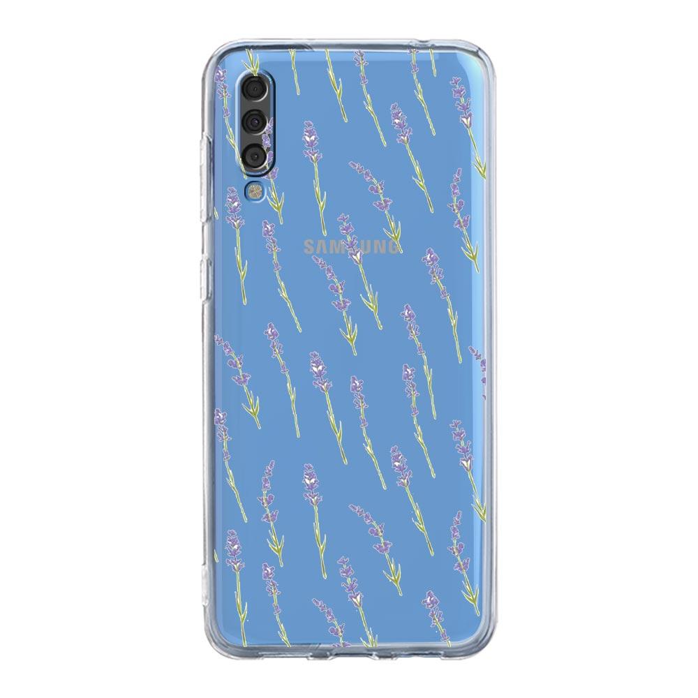 Чехол для телефона с винтажным подсолнухом и лавандой для Samsung A12 A32 A50 A70 A20E A20S A10S A22 A30 A40 A52 A72 5G A02S A04S