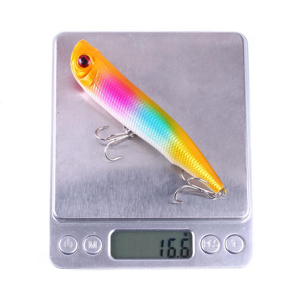 1pc Hengjia 10.5cm Topwater Floating Popper Fishing Bait ABS Hard Plastic Minnow Crankbait Lure