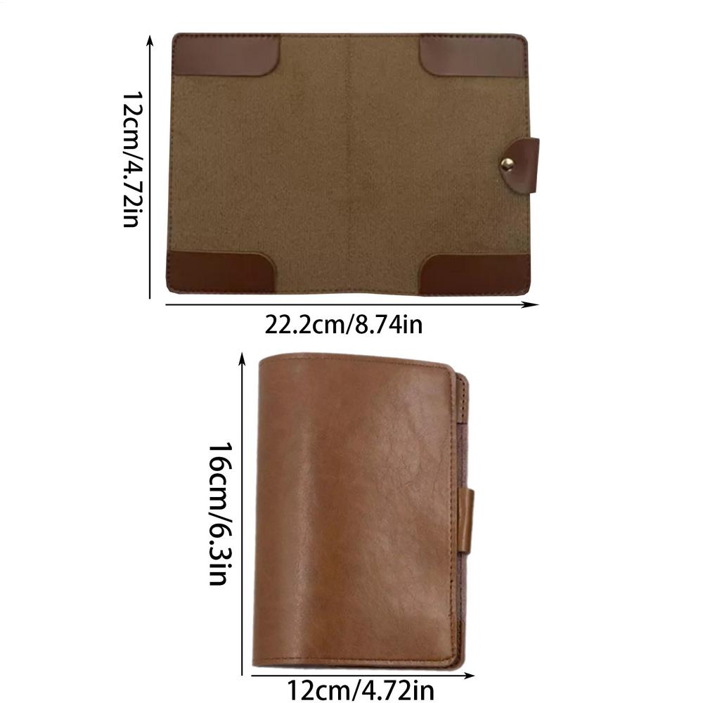 Golf Scorebook Cover Scorecard Golf Book Track Sheet Cover Yardage Holder PU Portable Golf Scorecard Holder  Sports Accessories