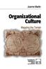 Книга Organizational Culture : Mapping the Terrain