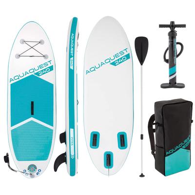intex SUP Доска Надувная Aqua Quest 240 Юношеская 68241 Японская [Оригинальный Продукт]